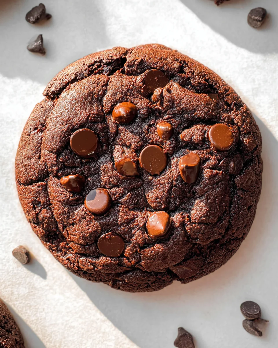 Bakery Style Double Chocolate Chip Cookies Bakery