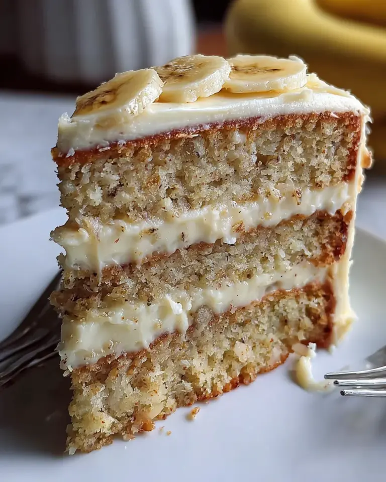 Banana Cake with Cream Cheese Frosting