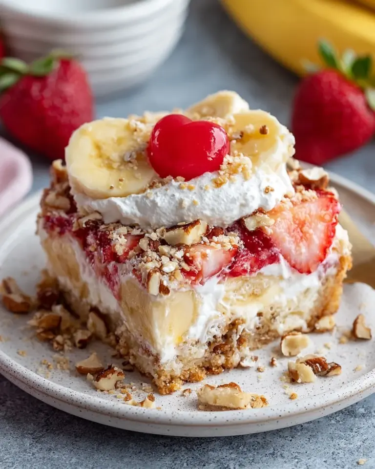 Banana Split Dump Cake Recipe