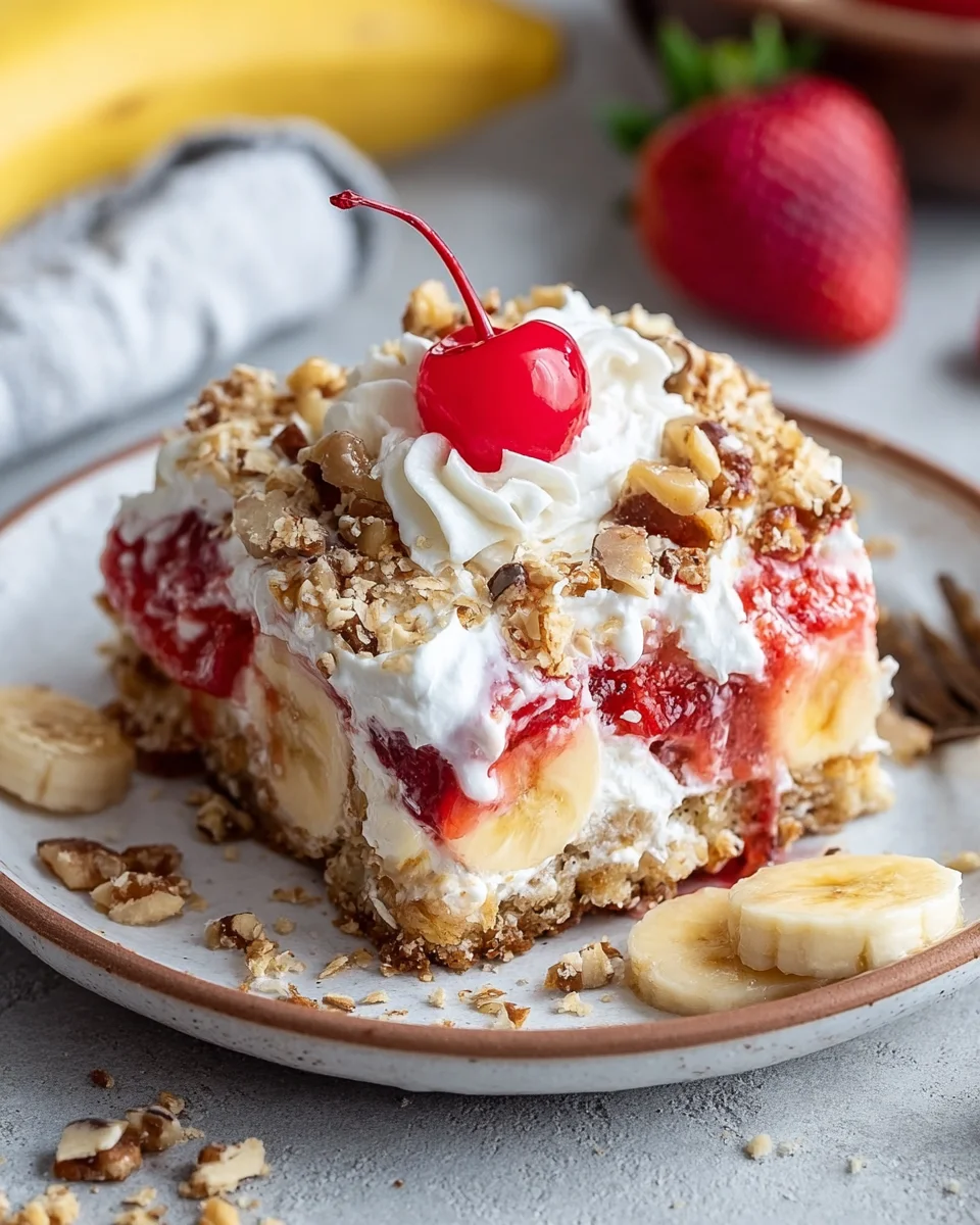 Banana Split Dump Cake Recipe Banana