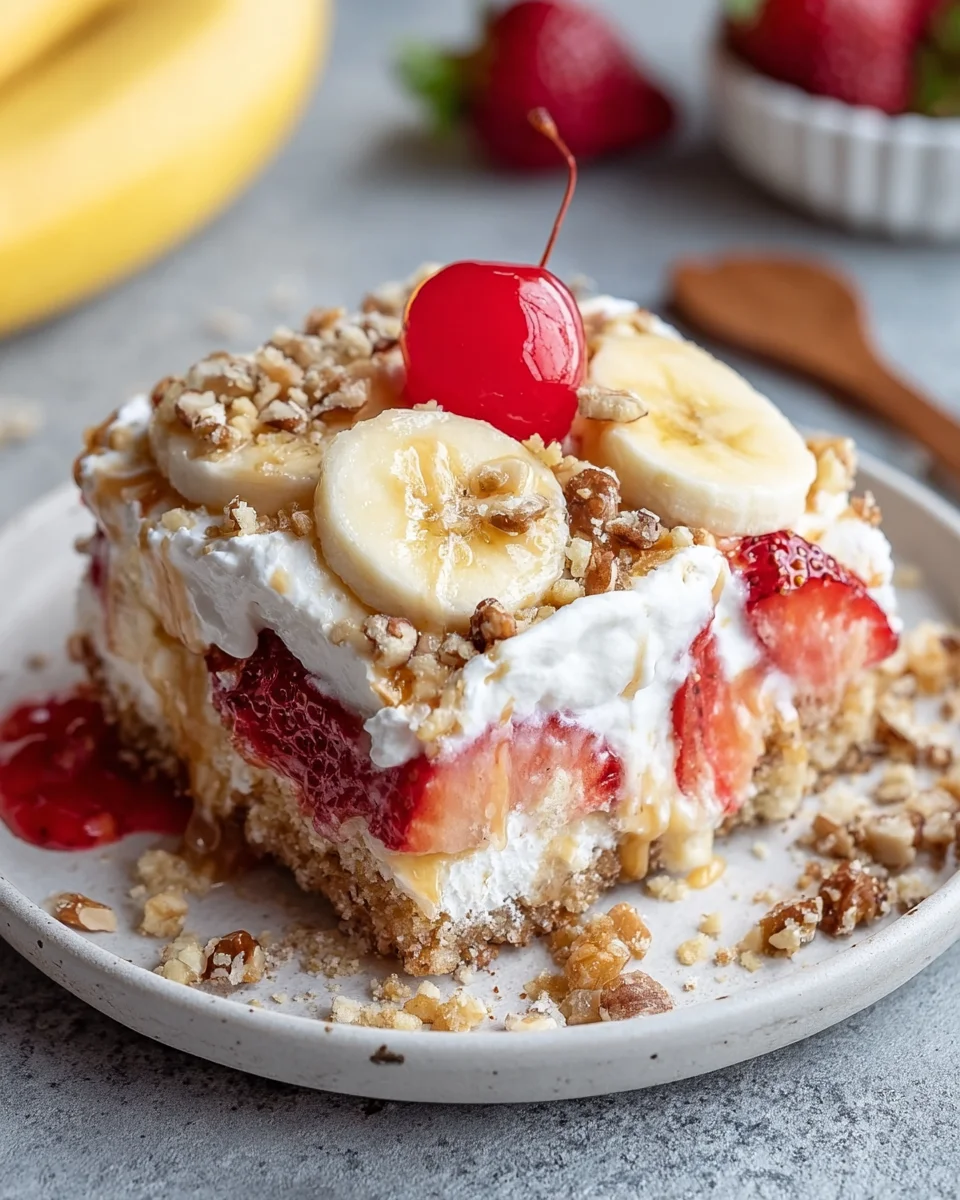Banana Split Dump Cake Recipe Banana