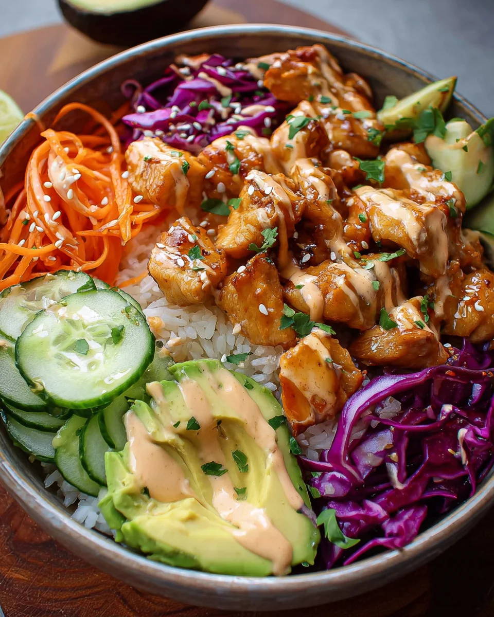 Bang Bang Chicken Bowl Bang