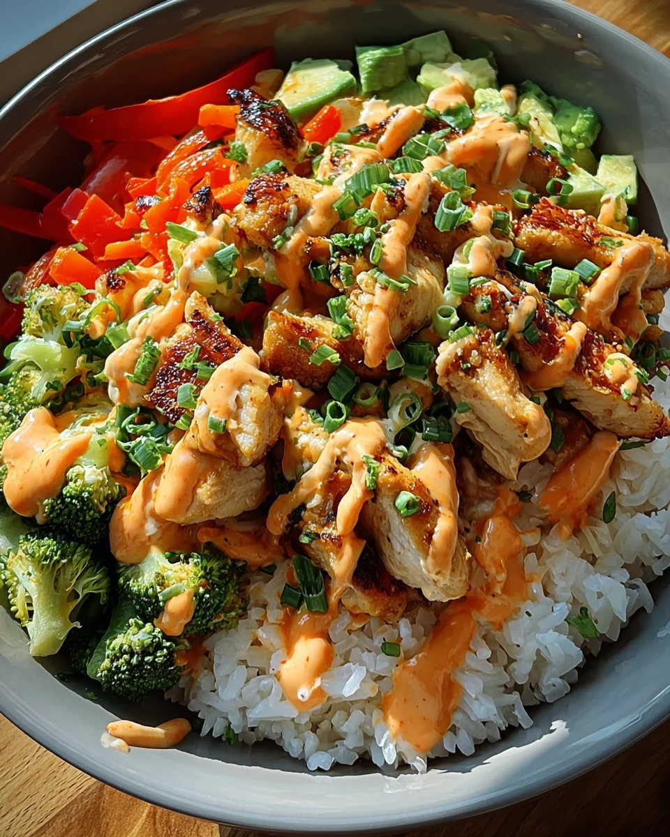 Bang Bang Chicken Bowl Bang