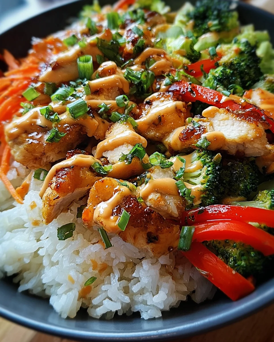 Bang Bang Chicken Bowl Bang