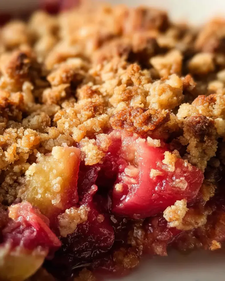 Best Rhubarb Crisp