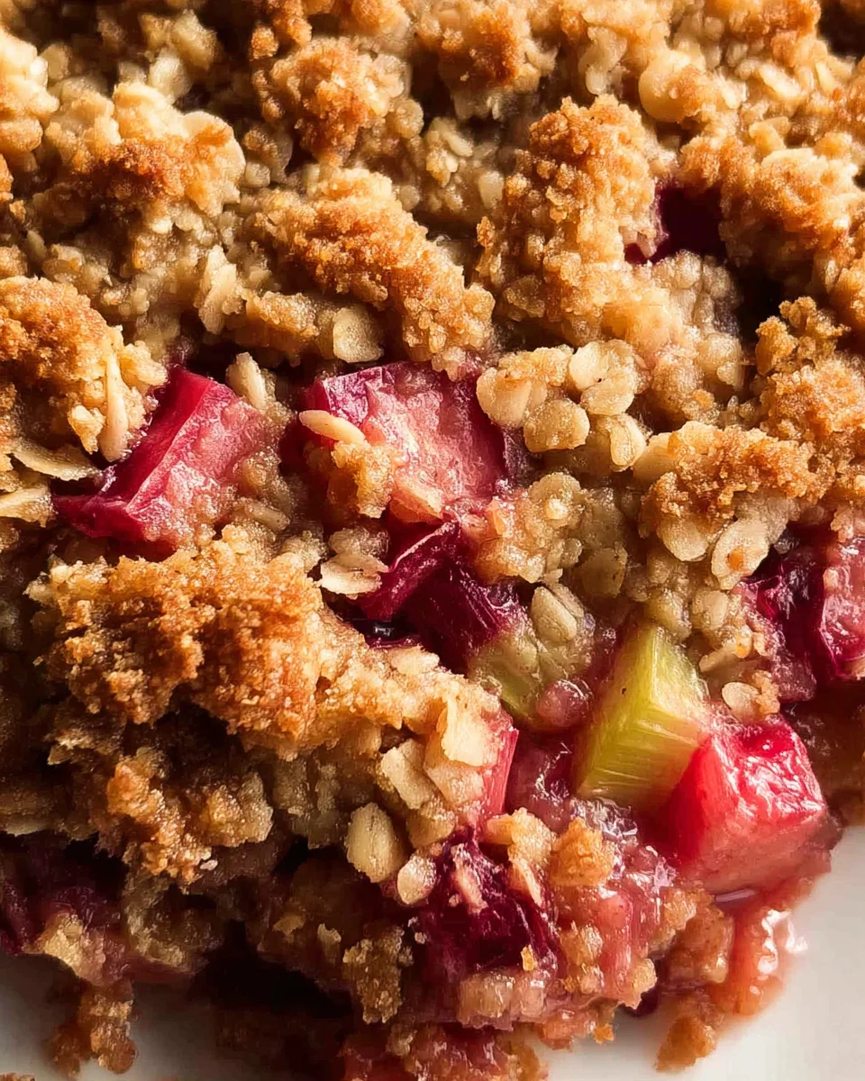 Best Rhubarb Crisp Best