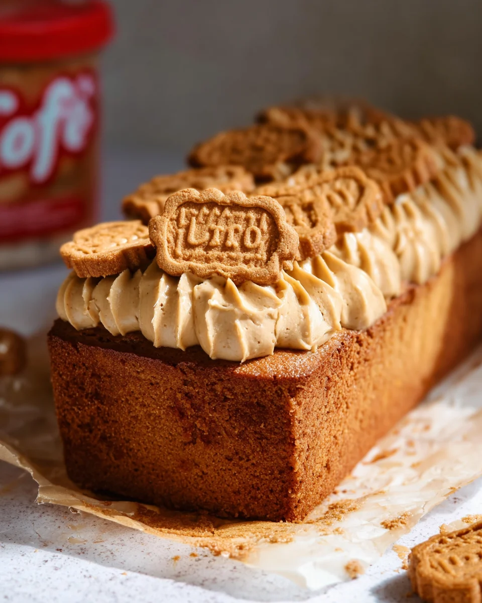 Biscoff Loaf Cake Biscoff
