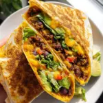 Black Bean Crunch Wrap Black Bean Crunch Wrap