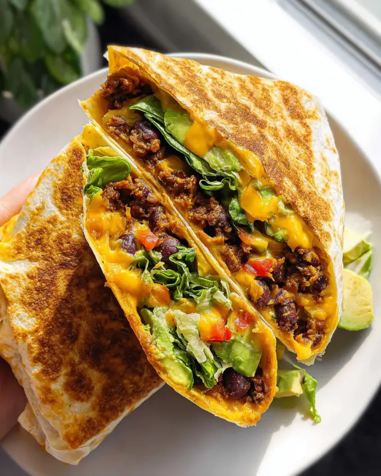Black Bean Crunch Wrap