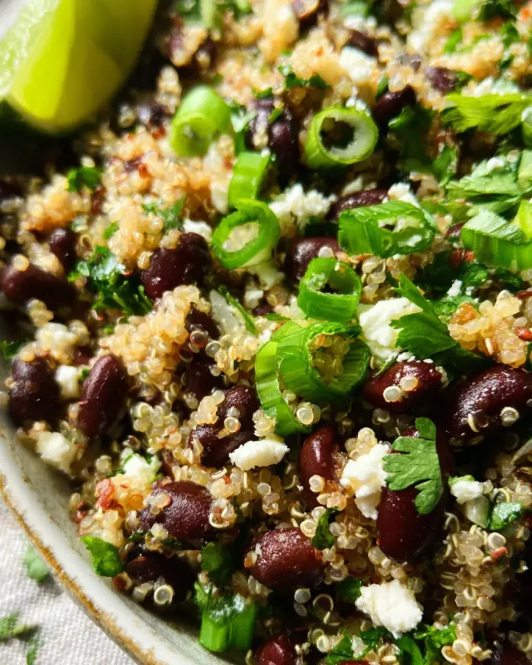 Black Bean Quinoa Salad Recipe