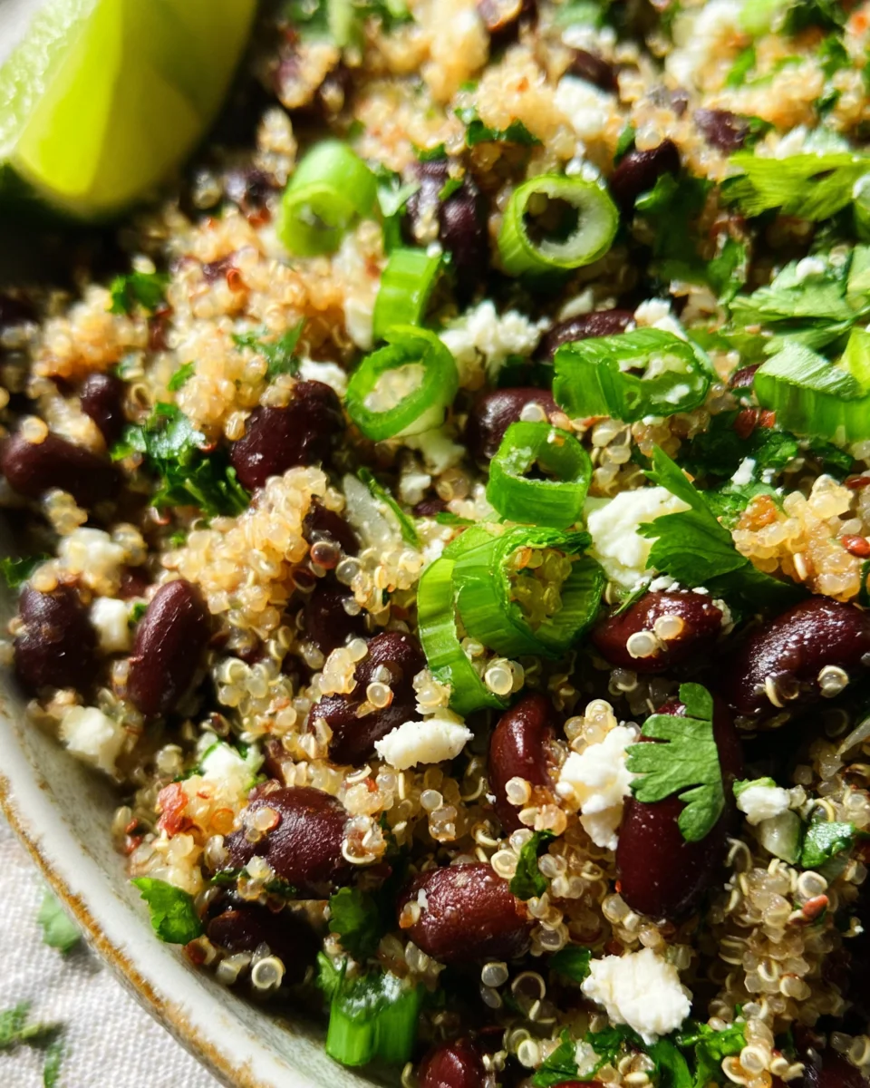 Black Bean Quinoa Salad Recipe Black Bean Quinoa Salad Recipe