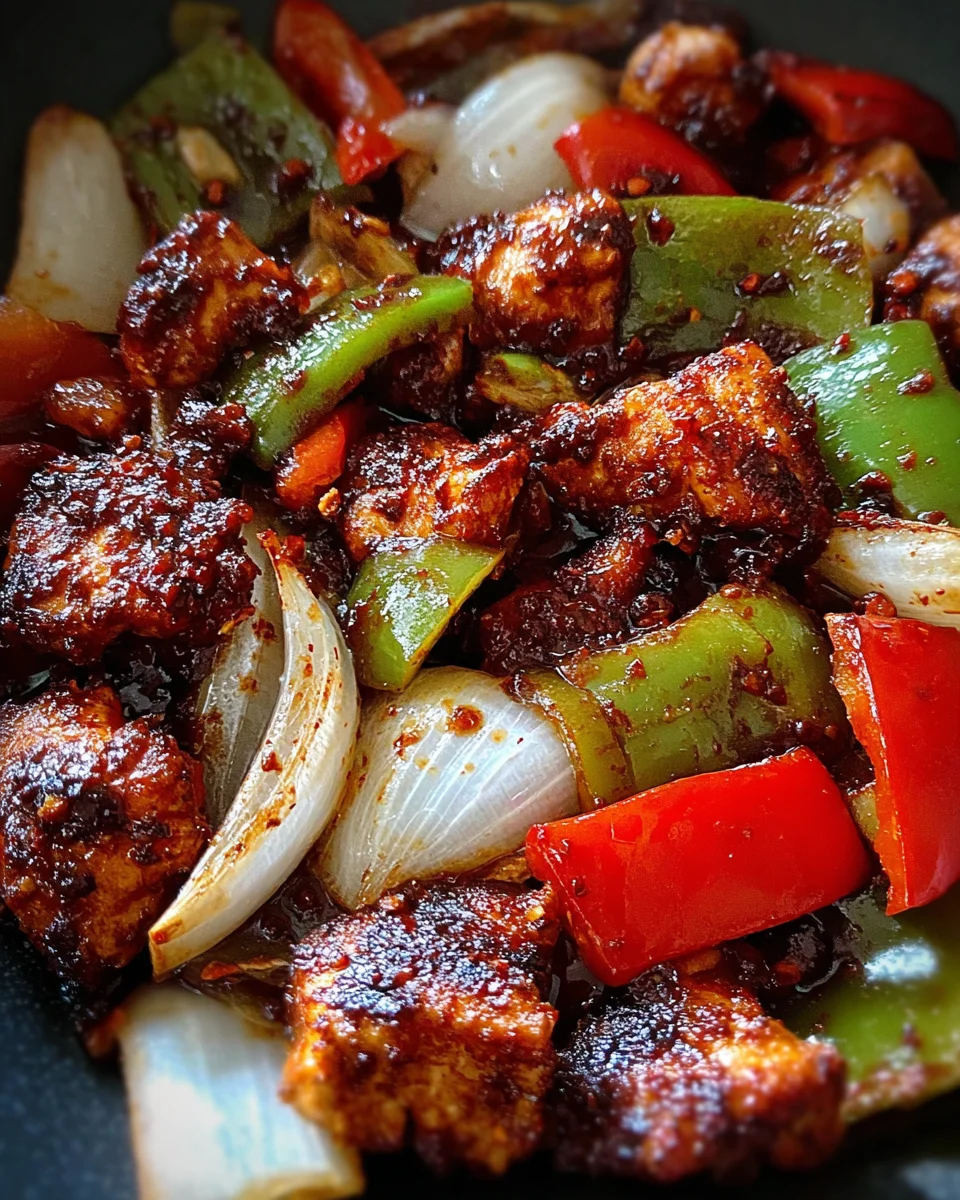 Black Pepper Chicken Black