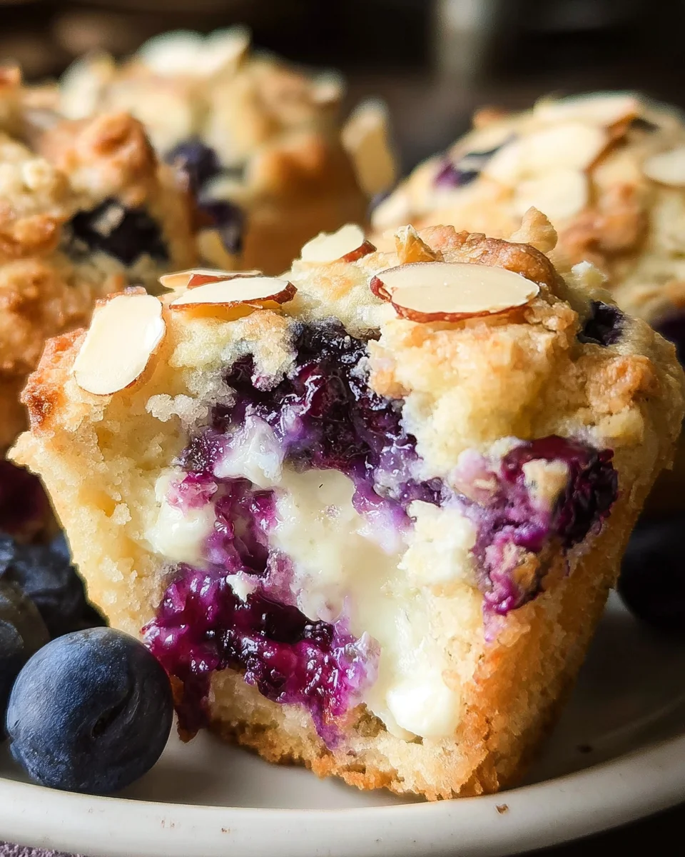 Blueberry Cream Cheese Muffins Blueberry