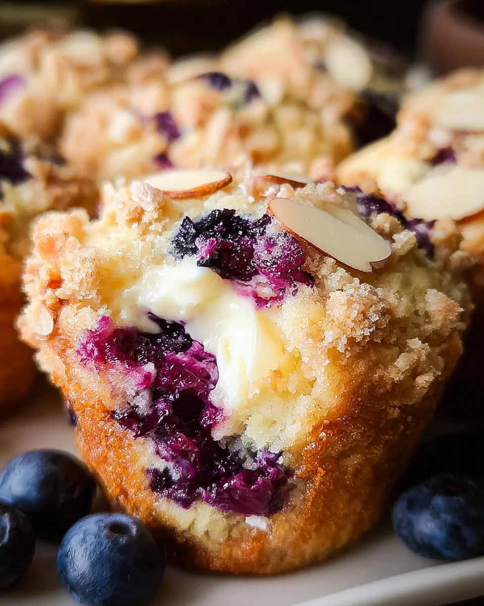 Blueberry Cream Cheese Muffins Blueberry