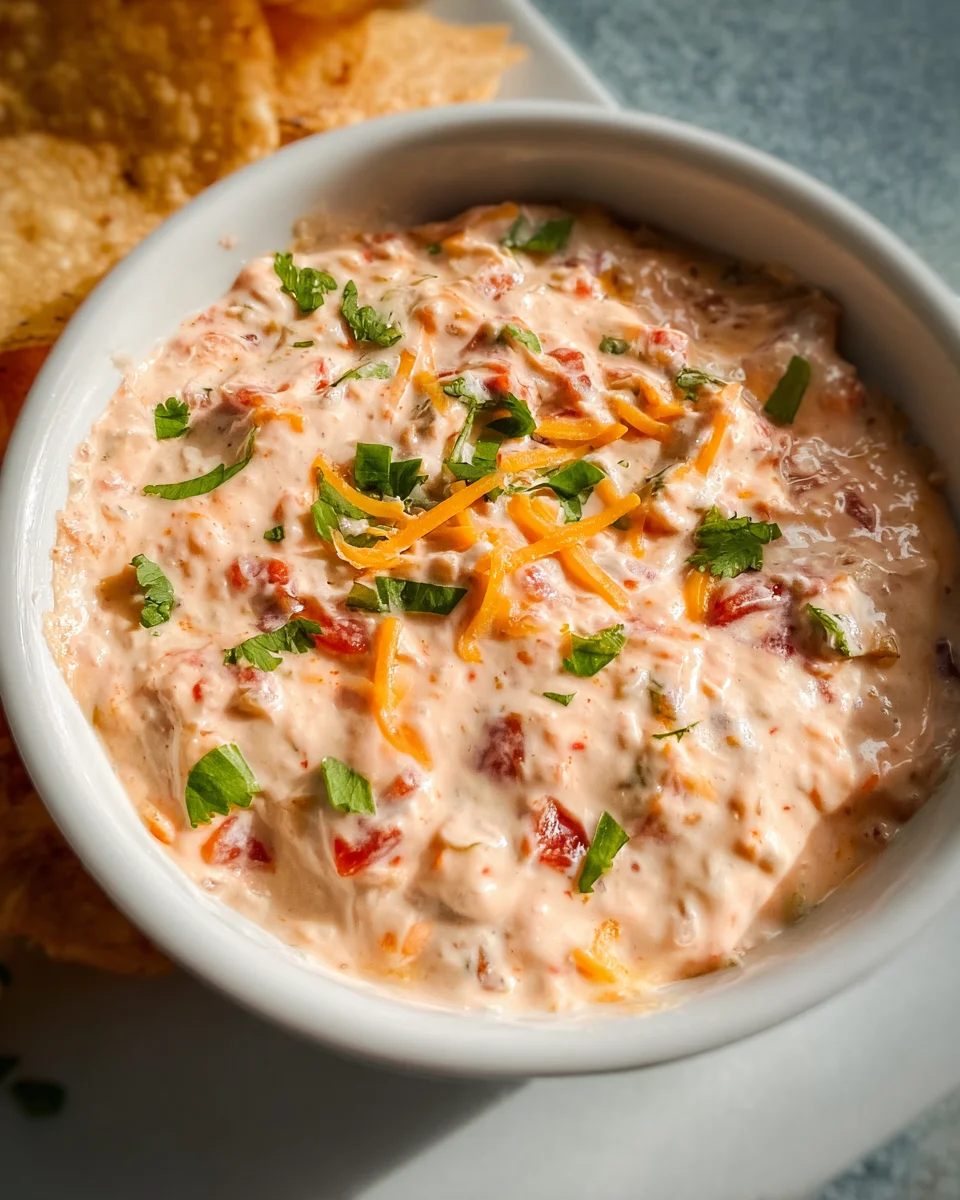 Boat Dip (Rotel Ranch Dip) Boat