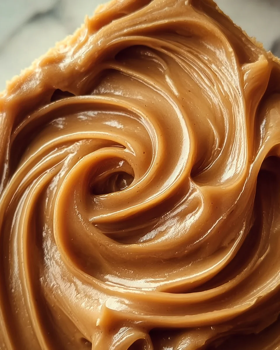 Brown Sugar Caramel Frosting Brown