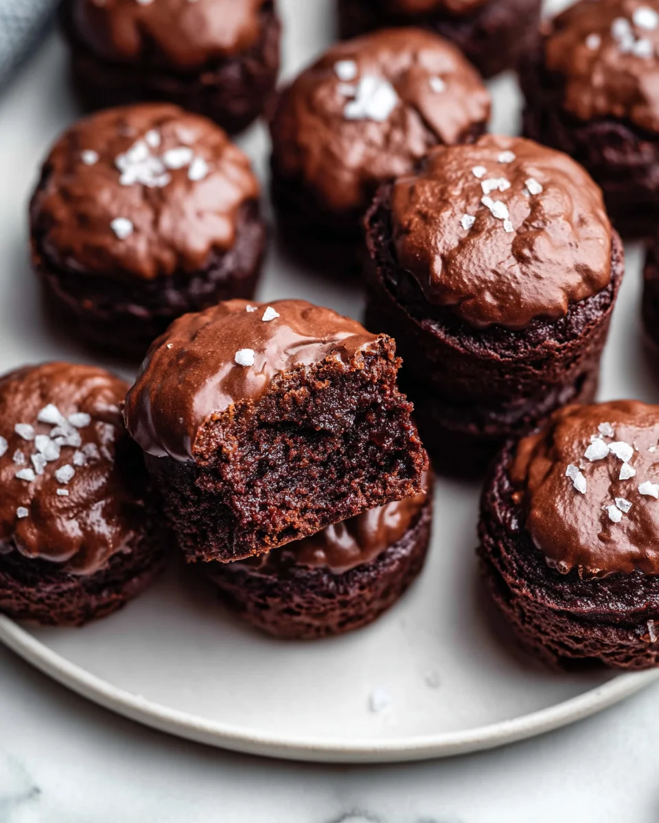 Brownie Petit Fours Brownie