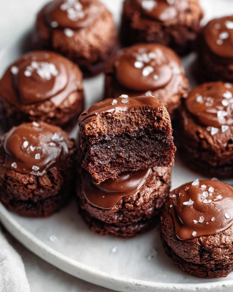 Brownie Petit Fours Brownie
