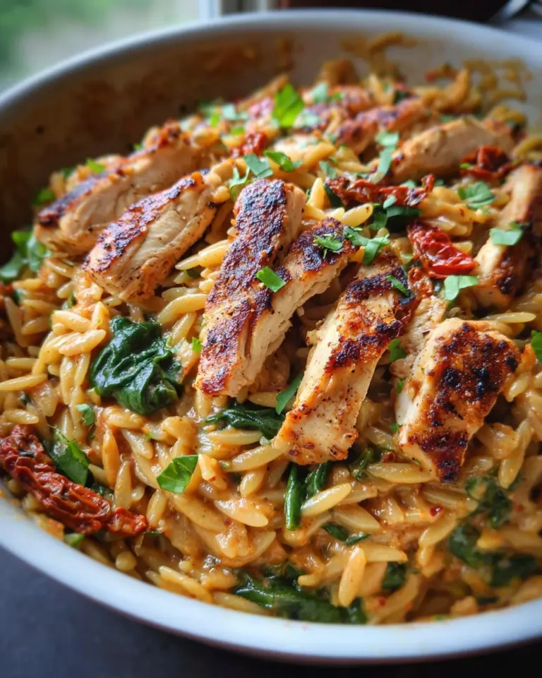 Cajun Chicken Orzo
