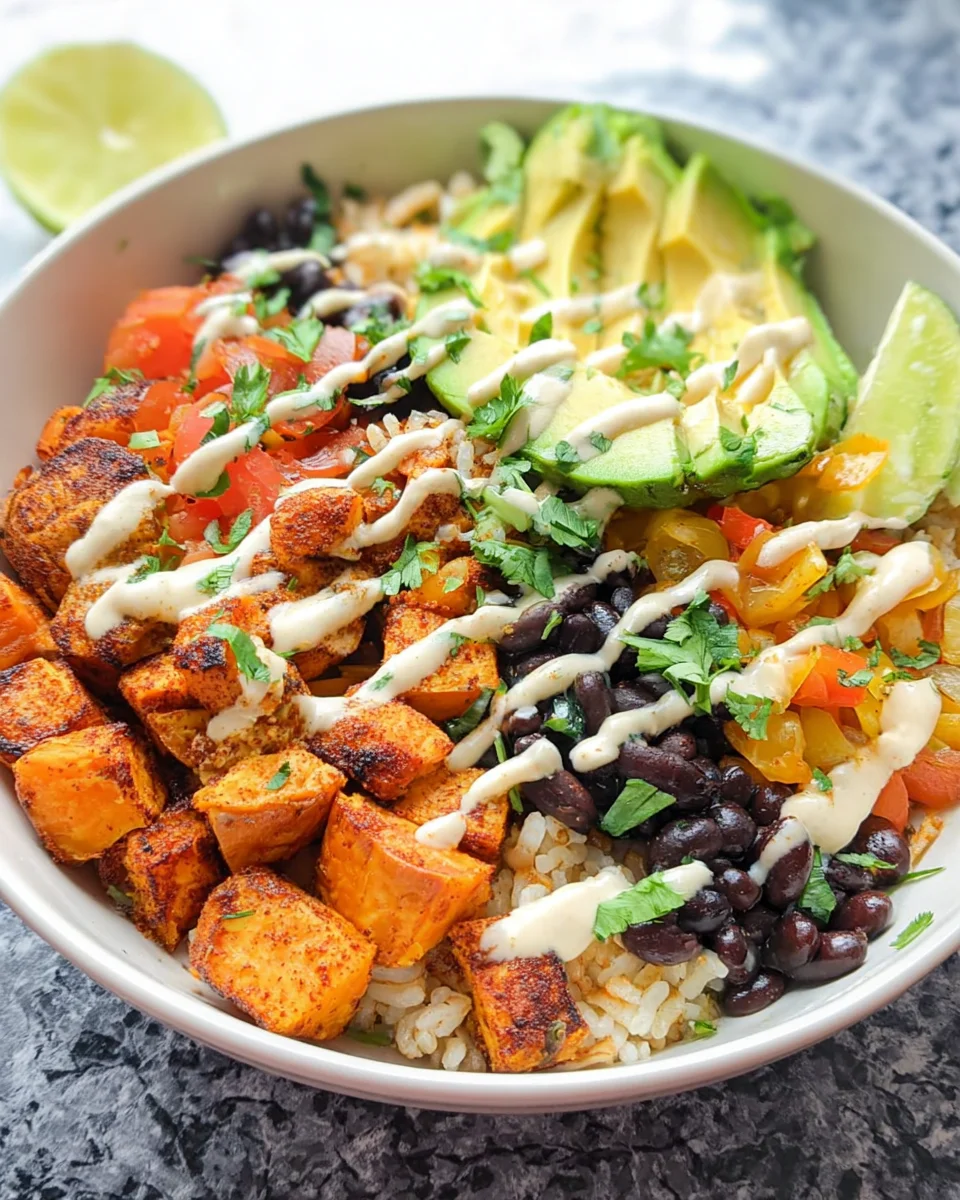 Cajun Sweet Potato Rice Bowl Cajun