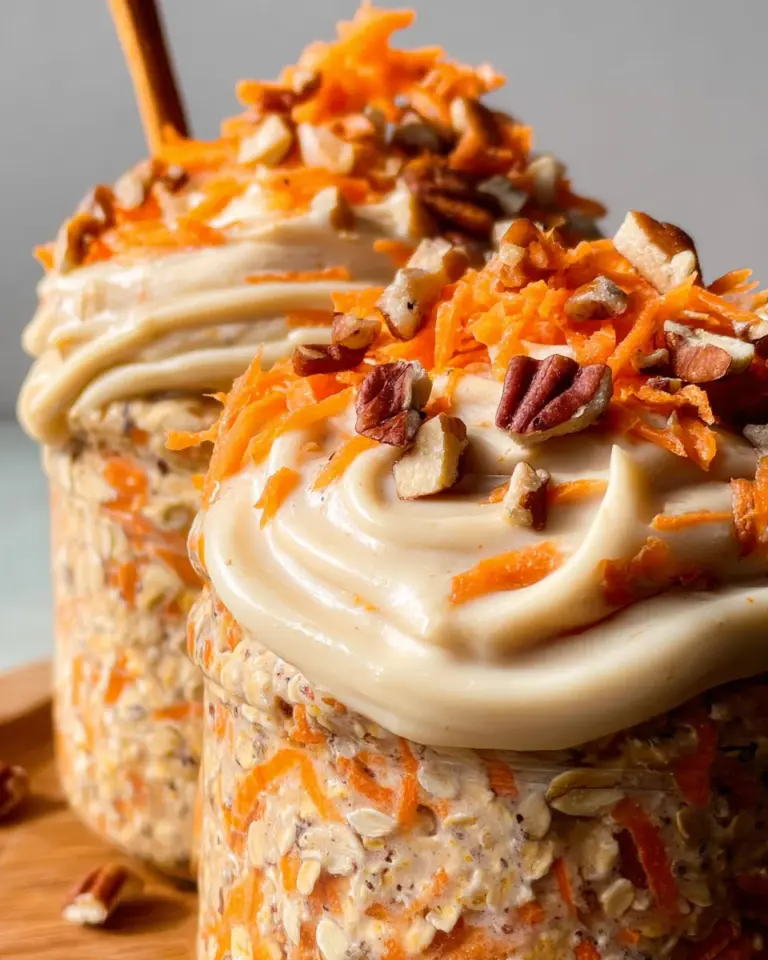 Carrot Cake Overnight Oats