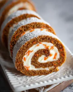 Carrot Cake Roll