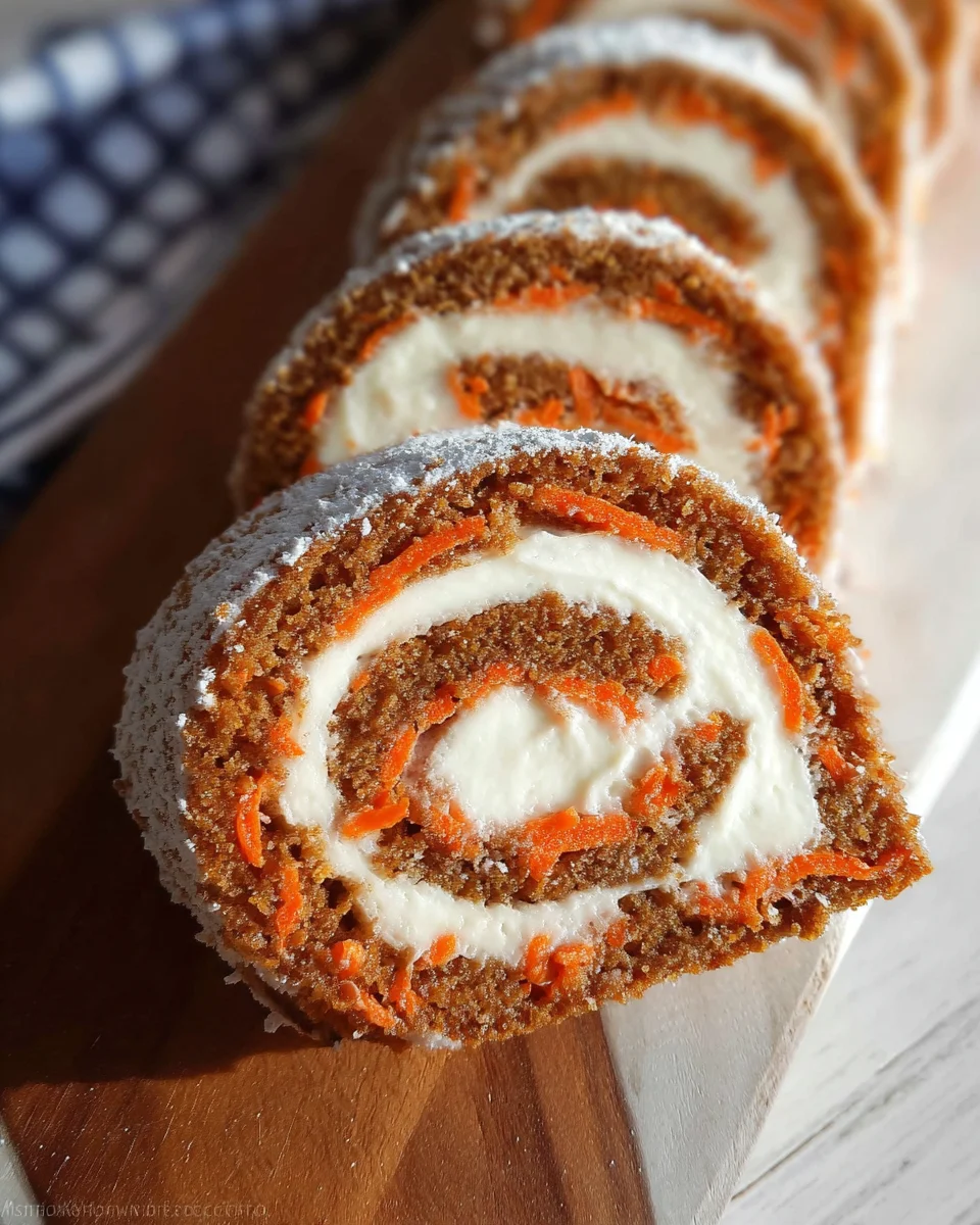 Carrot Cake Roll Carrot