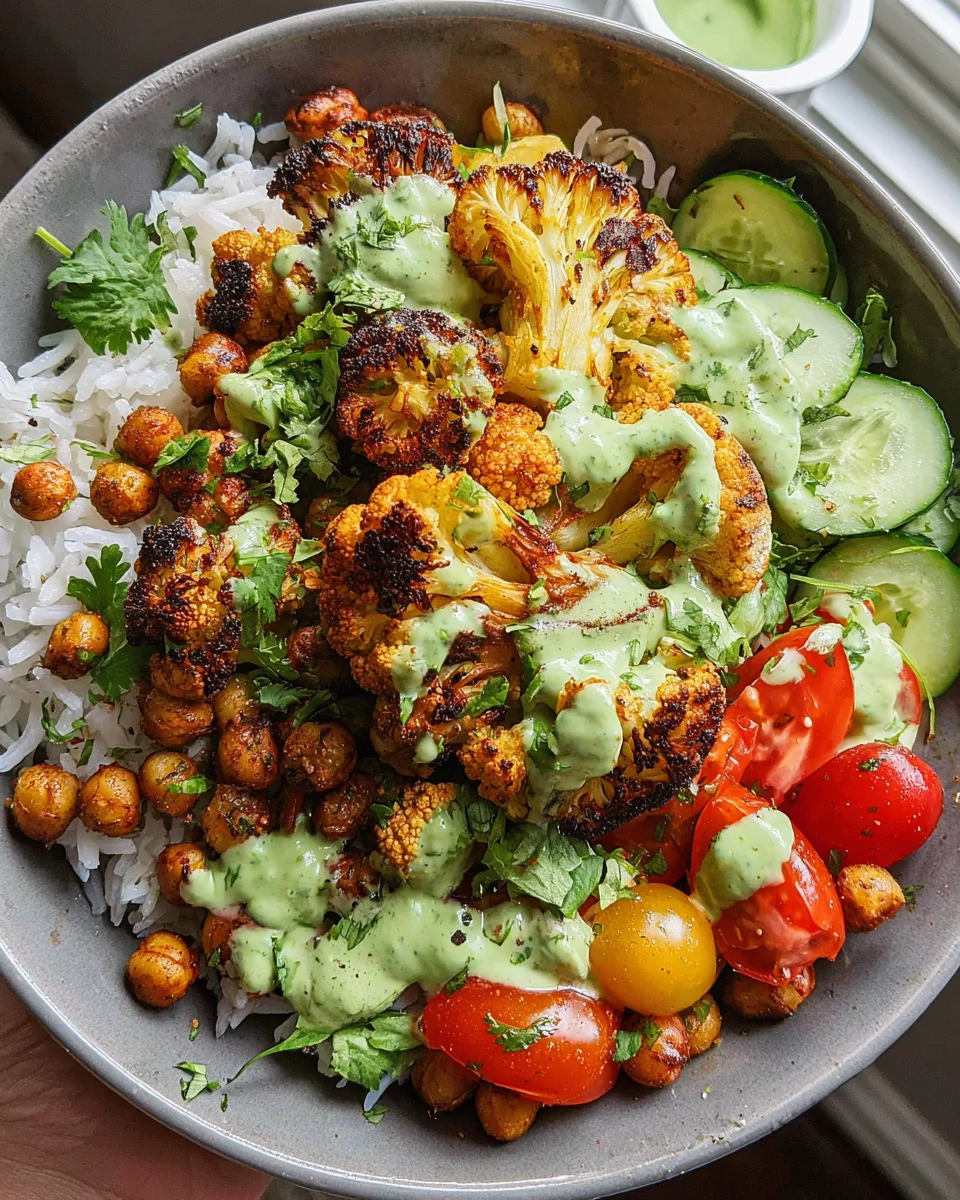 Cauliflower Shawarma Bowls Cauliflower