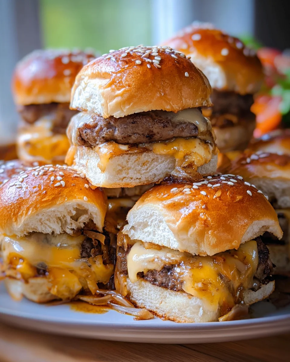 Cheeseburger Sliders Cheeseburger Sliders
