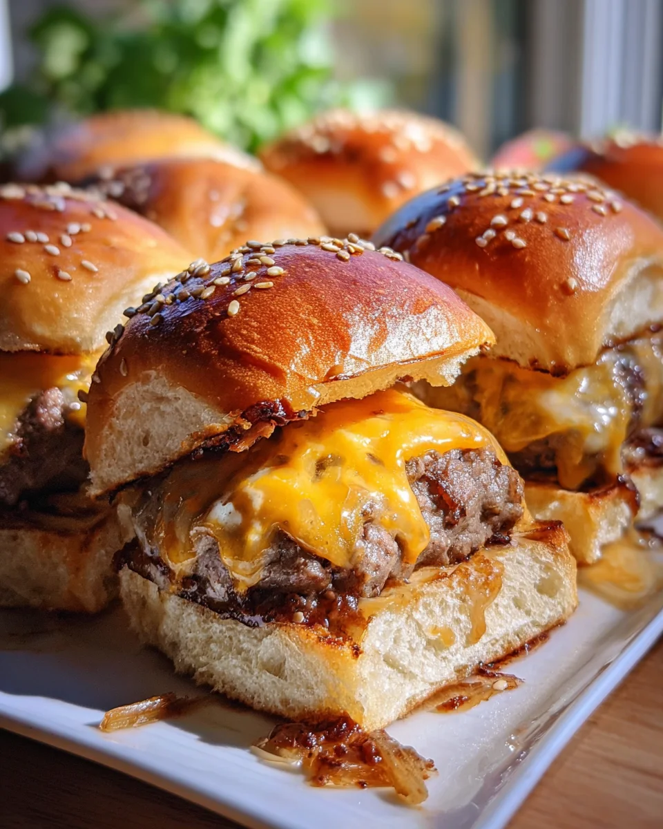 Cheeseburger Sliders Cheeseburger