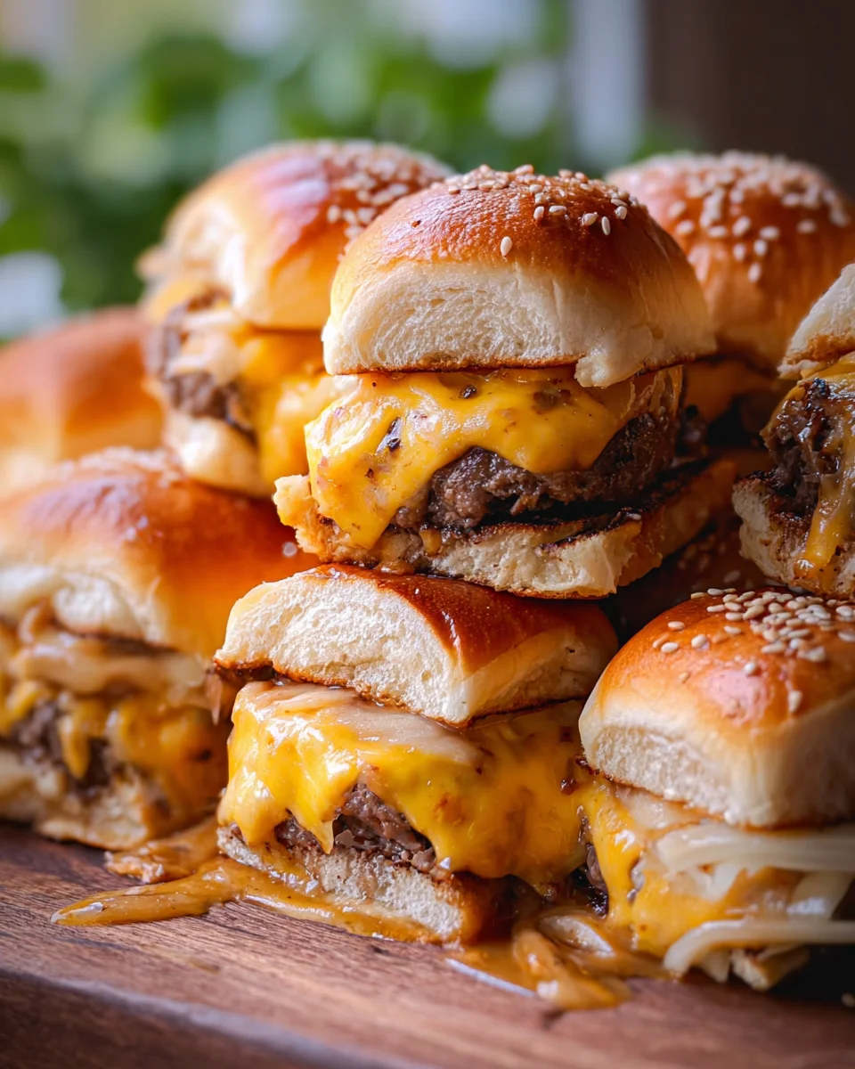 Cheeseburger Sliders Cheeseburger