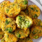 Cheesy Broccoli Quinoa Bites