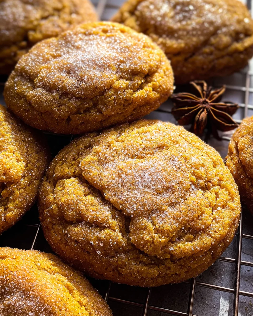 Chewy Pumpkin Cookies Chewy Pumpkin Cookies