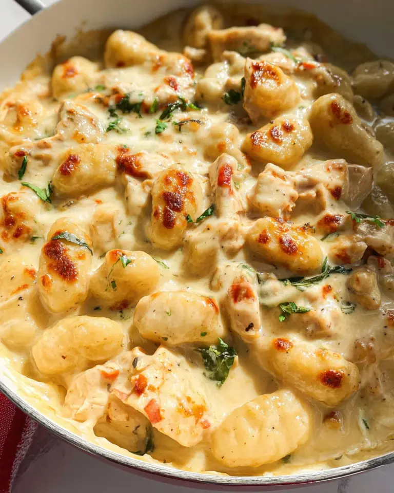 Chicken Alfredo Gnocchi