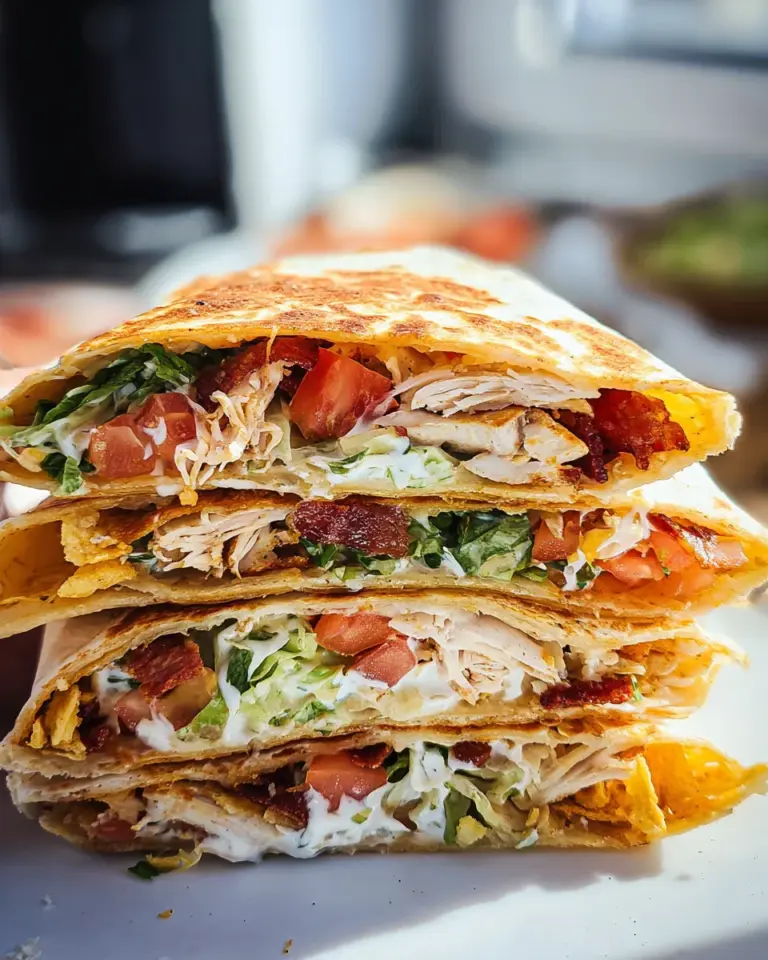 Chicken Bacon Ranch Crunchwrap