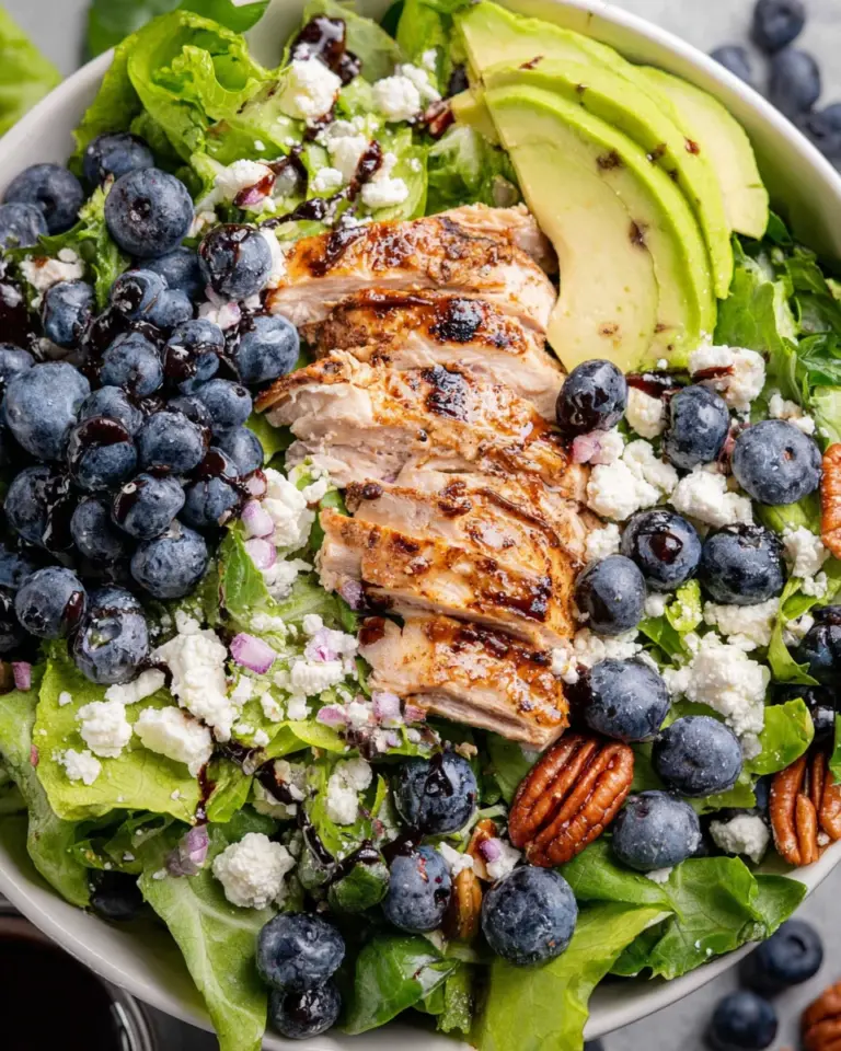 Chicken Blueberry Feta Salad