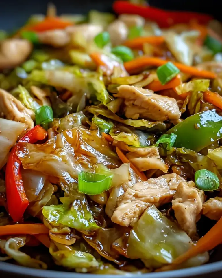 Chicken Cabbage Stir-Fry Recipe