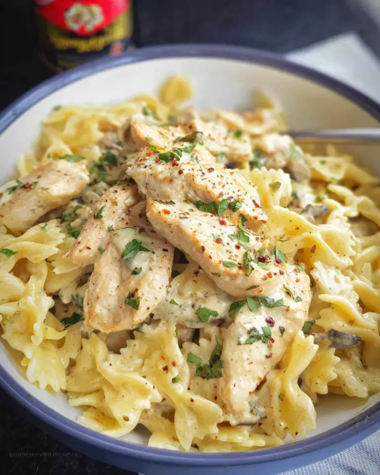 Chicken Garlic Parmesan Pasta