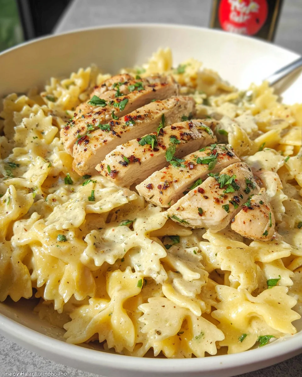 Chicken Garlic Parmesan Pasta Chicken