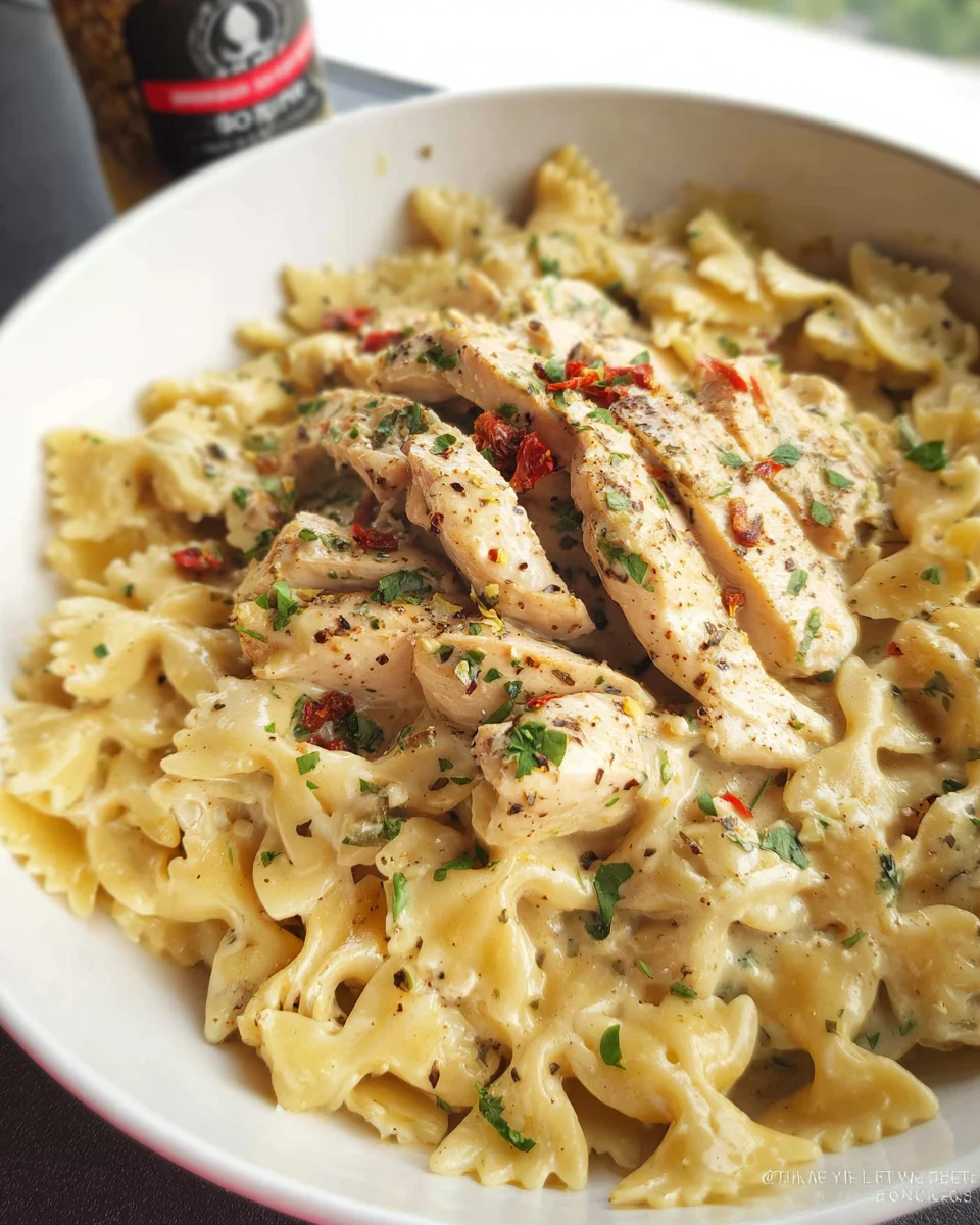 Chicken Garlic Parmesan Pasta Chicken