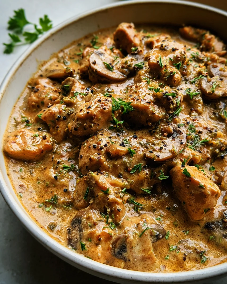 Chicken Stroganoff Chicken