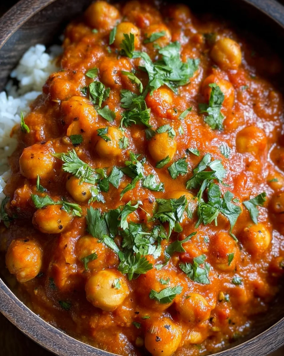 Chickpea Tikka Masala Chickpea