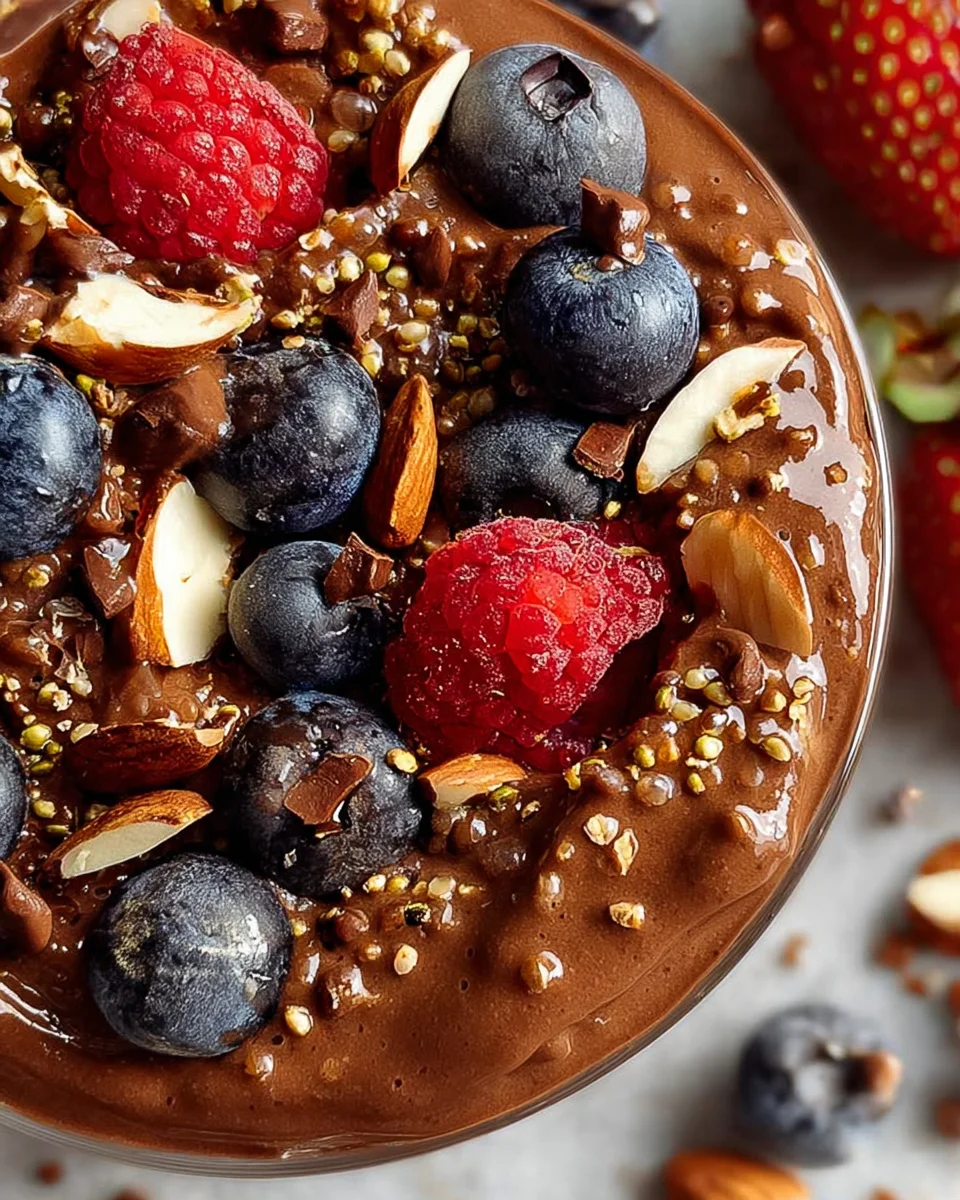 Chocolate Chia Pudding Chocolate