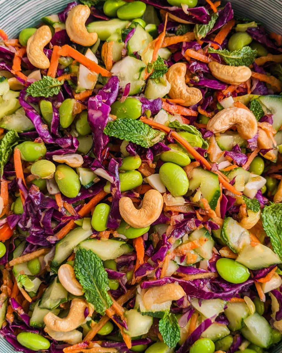 Chopped Asian Salad (Miso Dressing) Chopped