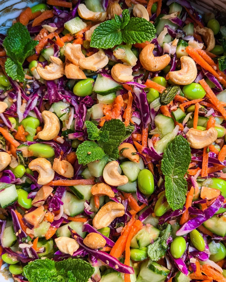 Chopped Asian Salad (Miso Dressing) Chopped