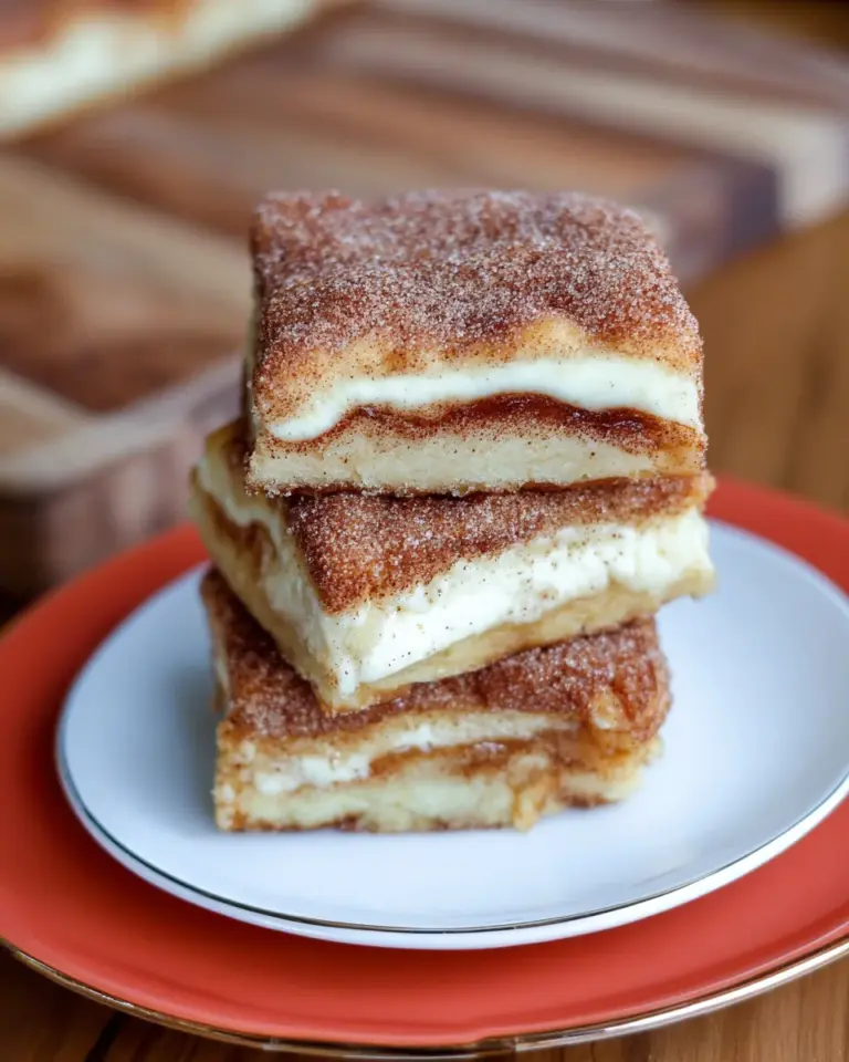 Churro Cheesecake Bars