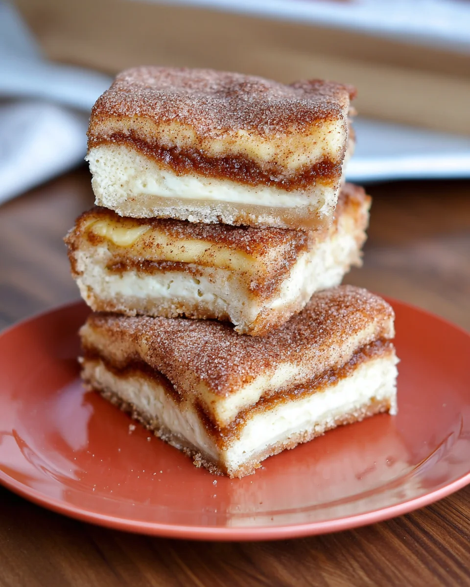 Churro Cheesecake Bars Churro