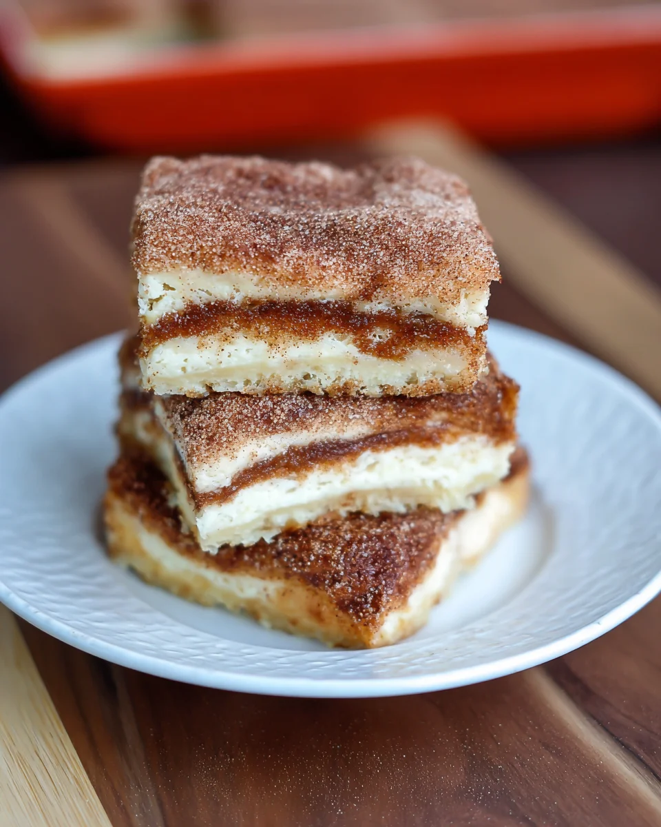 Churro Cheesecake Bars Churro