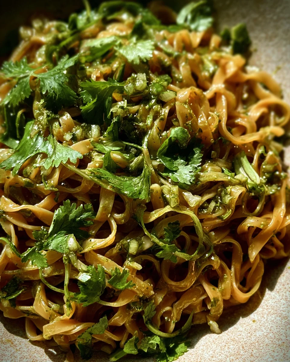 Cilantro Lime Noodles Cilantro