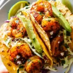 Cilantro Lime Shrimp Tacos with Creamy Slaw Cilantro Lime Shrimp Tacos with Creamy Slaw